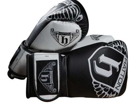 Hatton PU Boxing Glove (pair) Black8oz Online