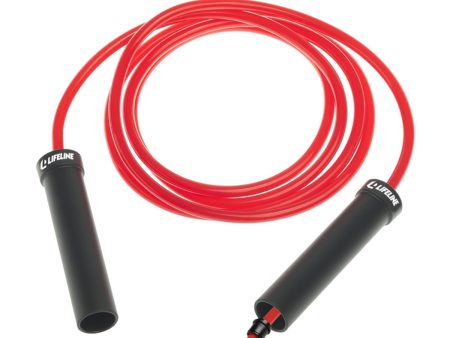 Heavy Weighted Speed Rope (340g) Red For Cheap