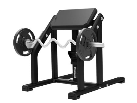 JORDAN Seated Preacher Curl Bench - Black For Sale