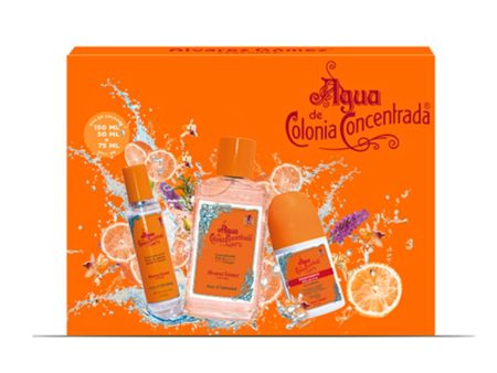 Cofanetto Profumo Unisex Alvarez Gomez Orange EDC Agua de Colonia Concentrada 3 Pezzi Online Sale