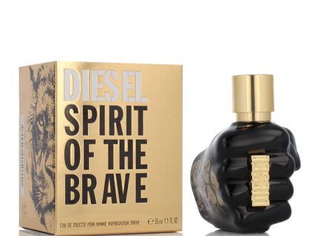 Profumo Uomo Diesel Spirit of the Brave EDT EDT 35 ml Online Hot Sale