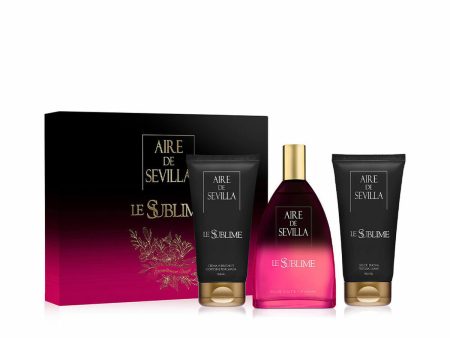 Cofanetto Profumo Donna Aire Sevilla Le Sublime EDT 3 Pezzi Discount