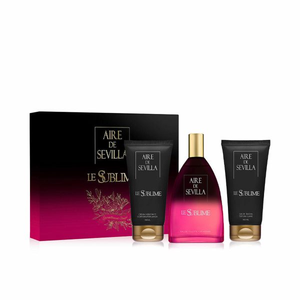 Cofanetto Profumo Donna Aire Sevilla Le Sublime EDT 3 Pezzi Discount