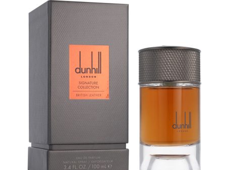 Profumo Uomo Dunhill EDP Signature Collection British Leather (100 ml) Supply