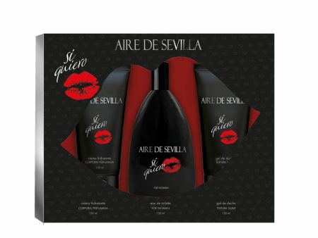 Cofanetto Profumo Donna Aire Sevilla (3 pcs) Online Hot Sale