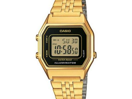 Orologio Donna Casio LA680WEGA-1ER Oro (Ø 28 mm) on Sale