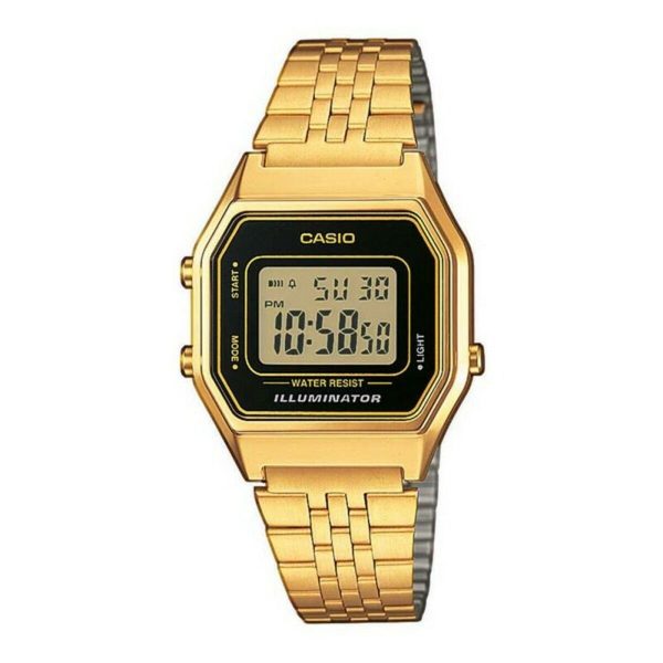 Orologio Donna Casio LA680WEGA-1ER Oro (Ø 28 mm) on Sale