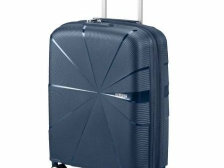 Bagaglio a Mano American Tourister Starvibe Spinner Azzurro 41 L 55 x 40 x 20 cm Hot on Sale