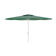 Marbueno Ombrellone Acciaio 8 Steli D300 cm Poliestere Verde Giardino, Piscina e Terrazza 10190 For Cheap