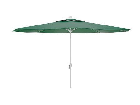 Marbueno Ombrellone Acciaio 8 Steli D300 cm Poliestere Verde Giardino, Piscina e Terrazza 10190 For Cheap