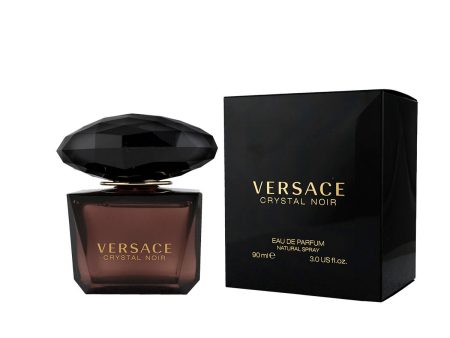 Profumo Donna Versace EDP Crystal Noir 90 ml For Sale